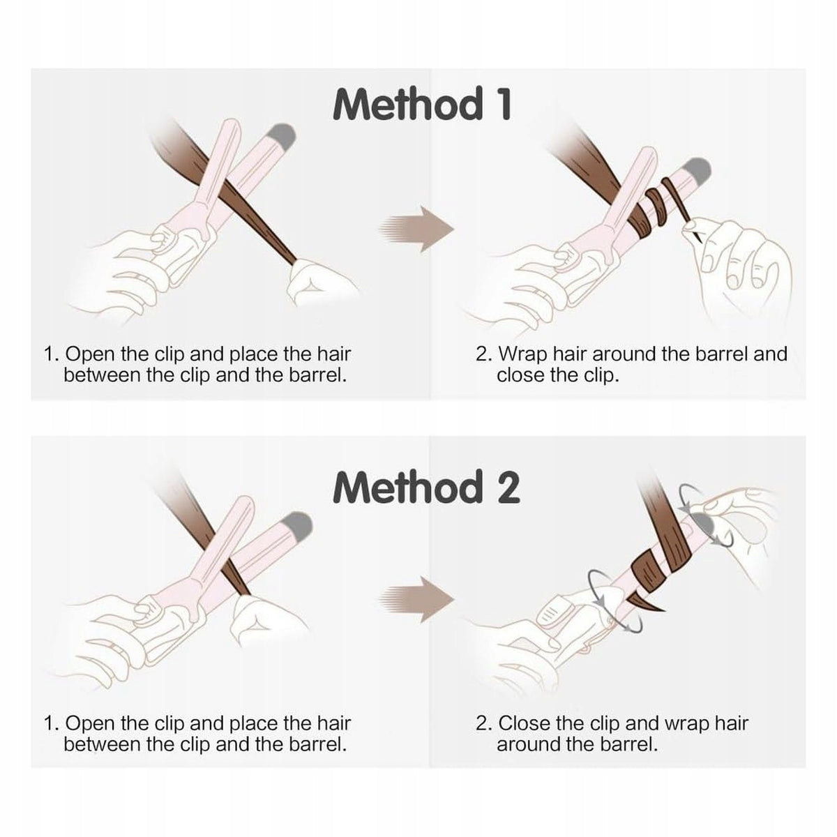 Loki Curl Straightener Set Multifunctional sty set Model 5-in-1 Curling Iron Set - Multifunctional Intercha