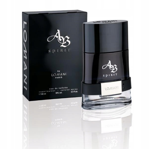 Lomani AB Spirit BLACK EDT - 100ML Made in France