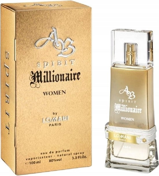 Lomani Ab Spirit Millionaire Women 100 ml Eau de Parfum woman EDP Brand Lomani