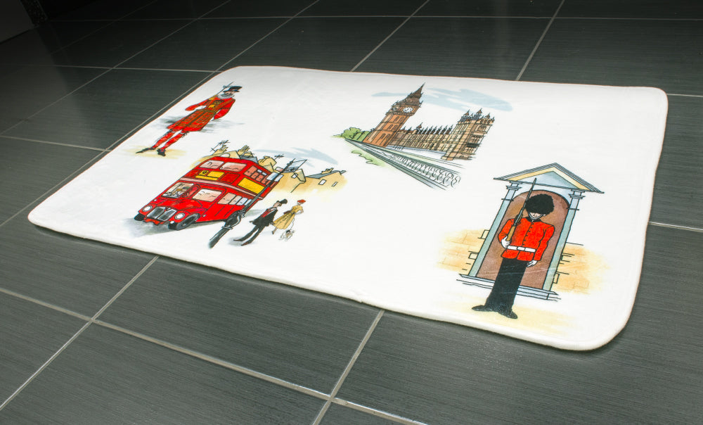 Tatkraft Badematte London City, 50x80 cm 