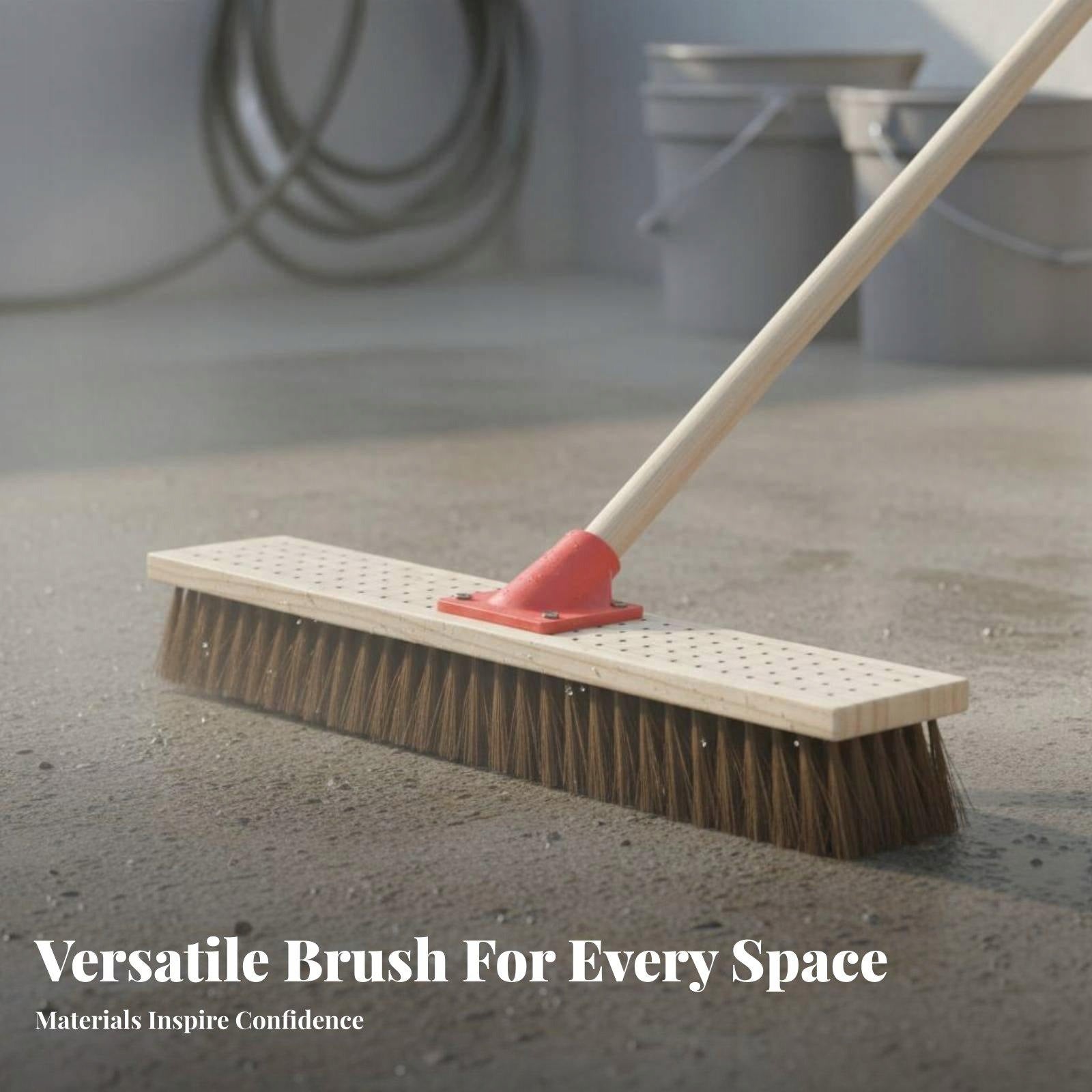 Long Handle Scrub Multipurpose Long Handle Deck Multi 40CM Brush Head Only Packaging status original