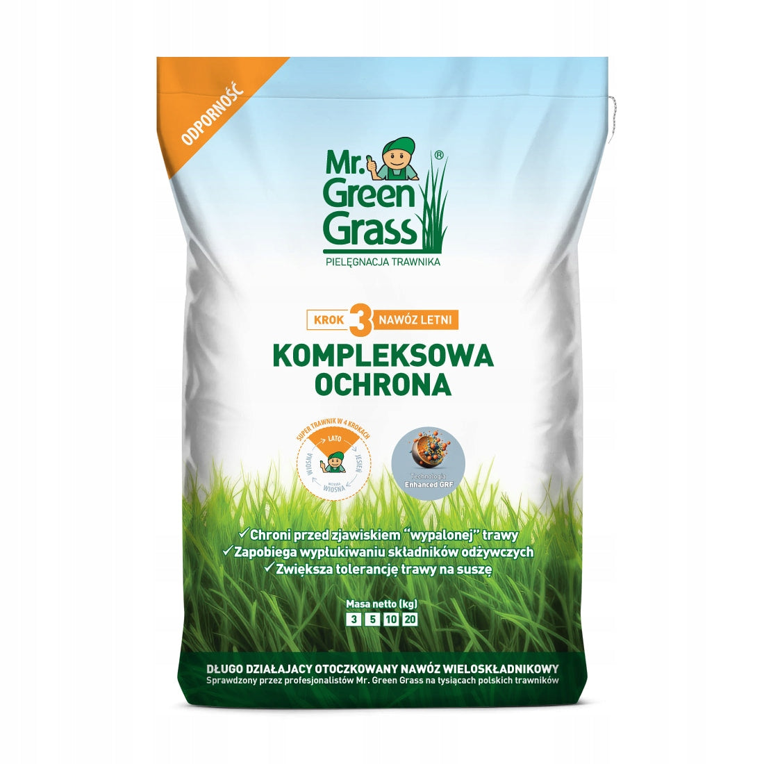 Long-acting summer grass fertilizer - Mr. Green Grass 10 kg