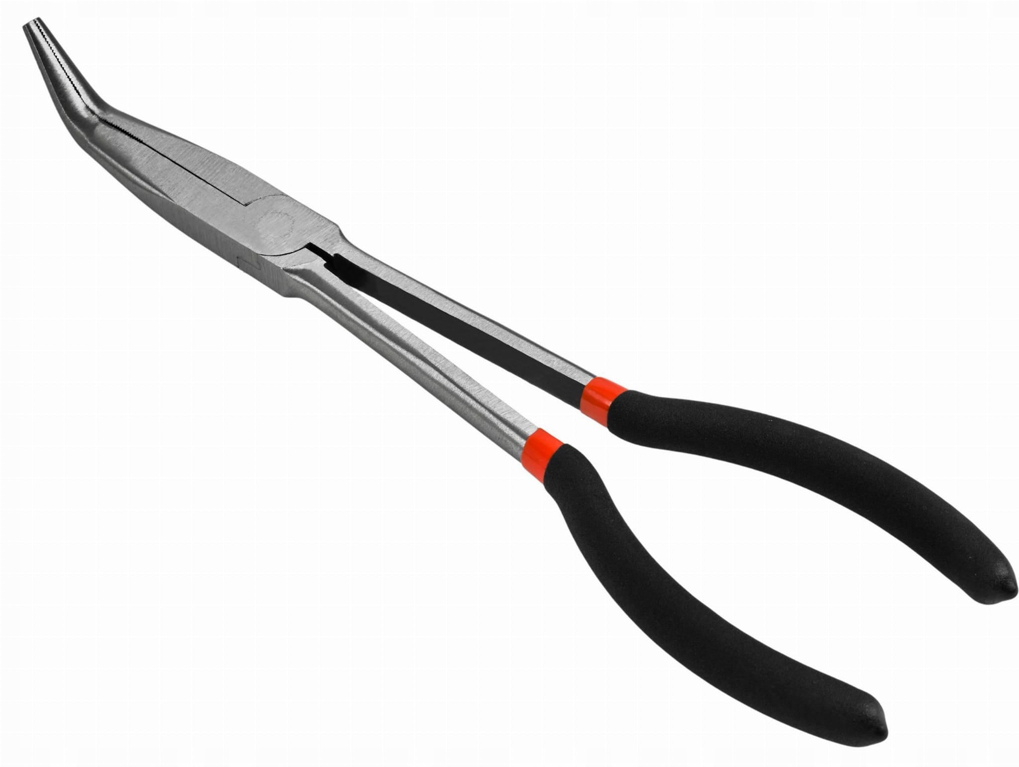 Long bent pliers 45° KD10816 KRAFT&DELE Product weight with unit packaging 1 kg