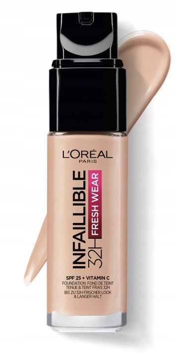 Foundation L'Oréal Paris Infaillible 32H Fresh Wear, 30 ml, 160 Rose Linen 