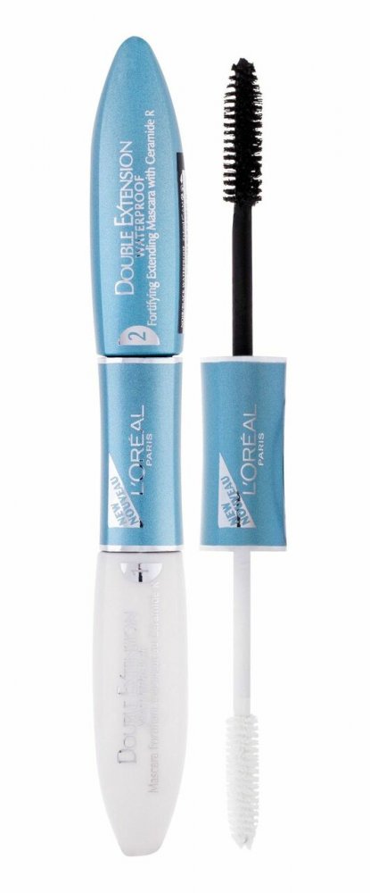 Wasserfeste Wimperntusche L'Oreal Paris Double Extension Waterproof 12 ml 