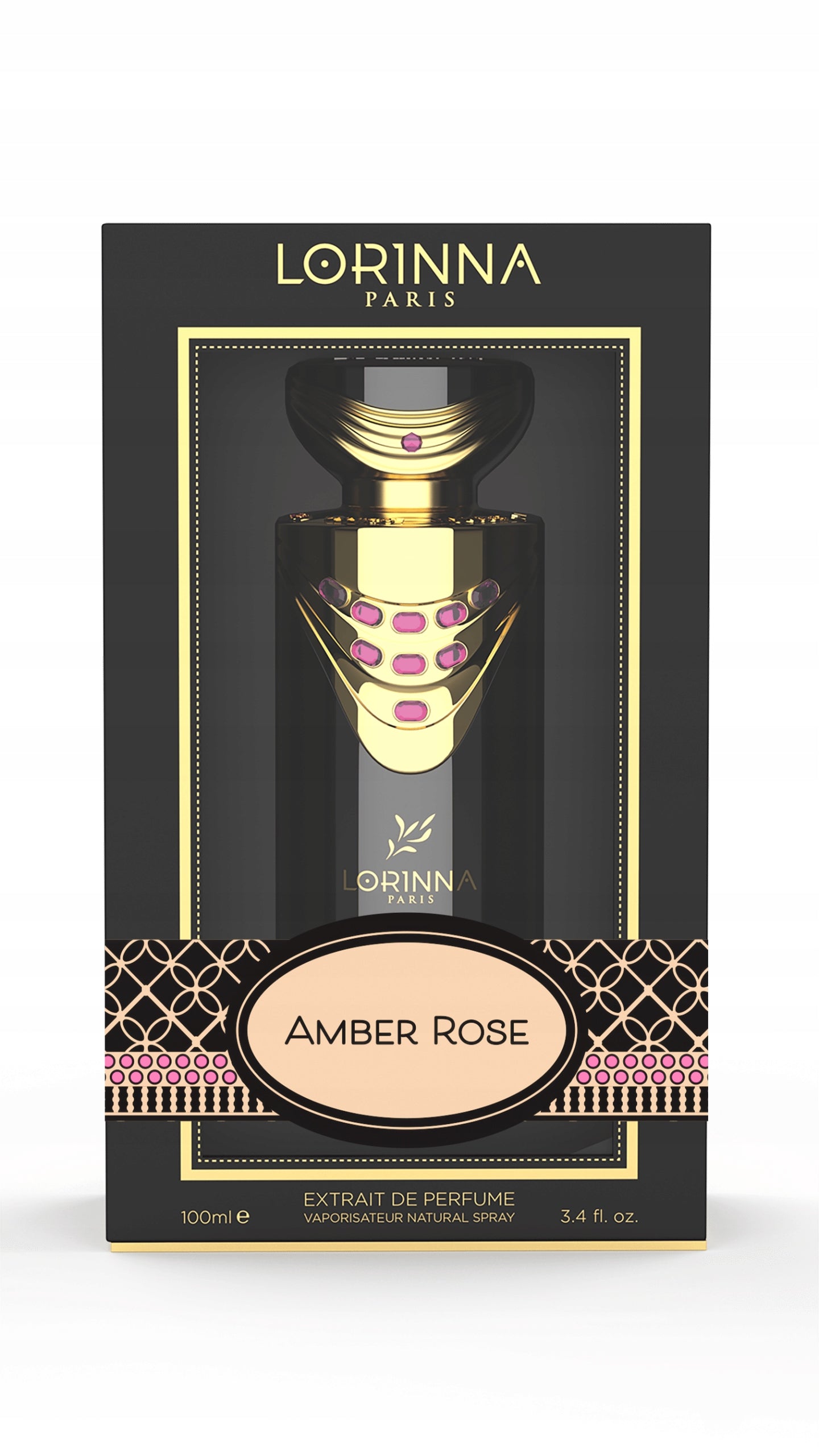 Lorinna Paris Perfume Extract "AMBER ROSE" Brand no brand