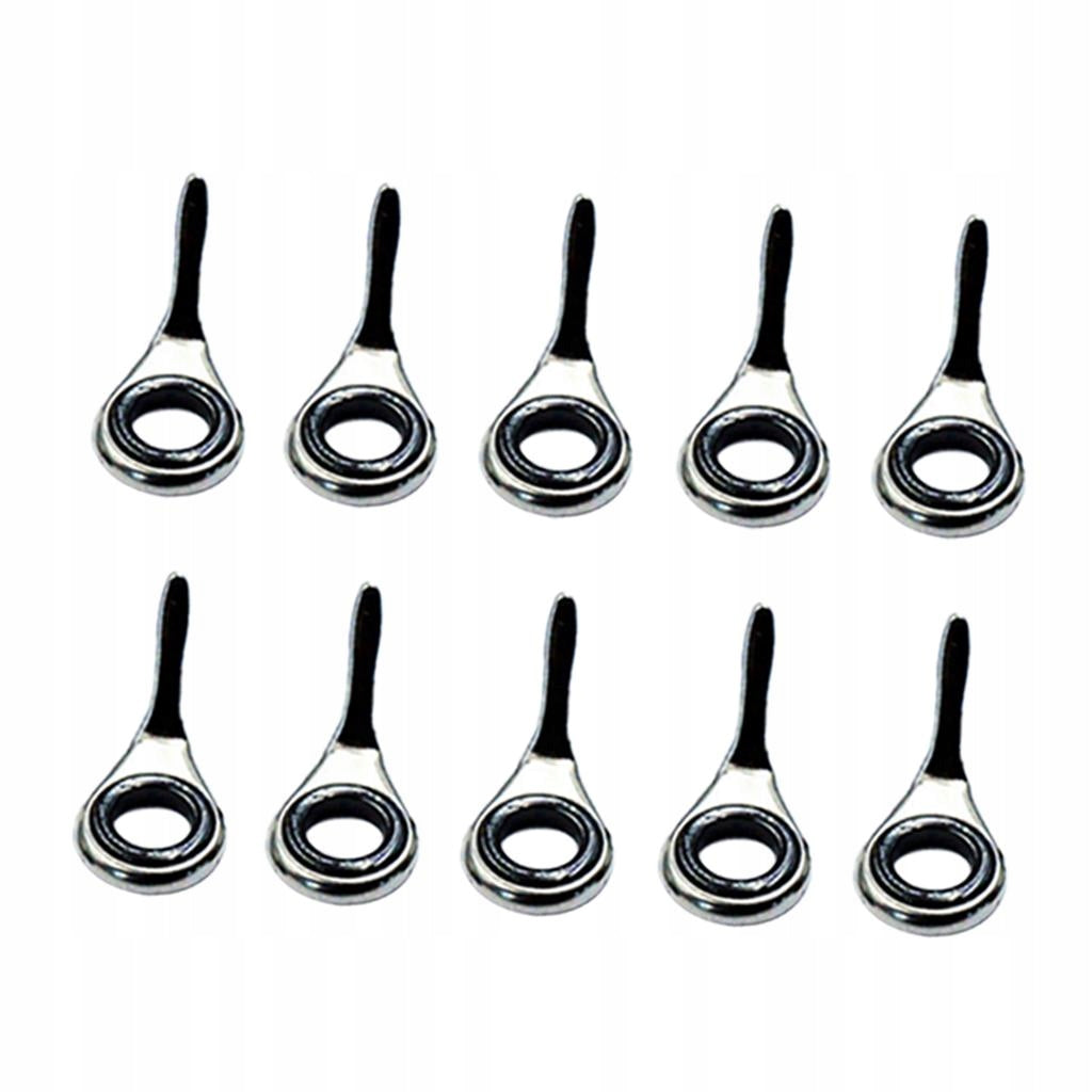 Lots 10 Fishing Rod Guides 7 Sizes Circle Pole Weight 3 g