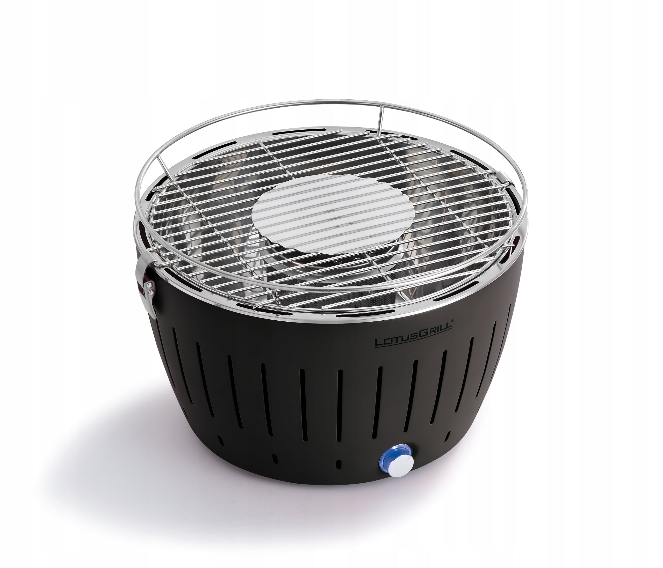 LotusGrill Standard Anthracite/black – Smokeless Charcoal Grill 32 cm Manufacturer code G-AN-34P