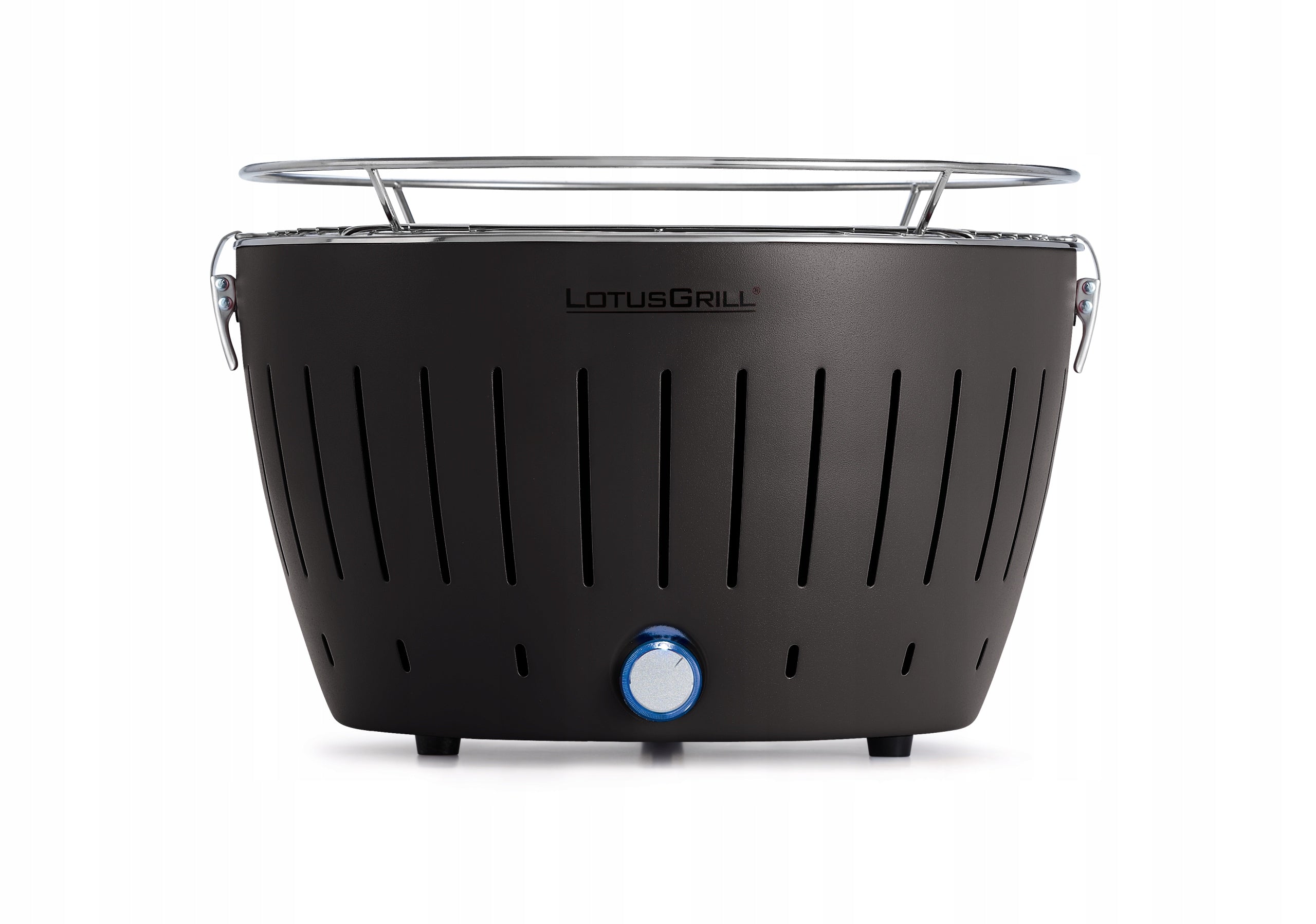 LotusGrill Standard Anthracite/black – Smokeless Charcoal Grill 32 cm Packaging status original