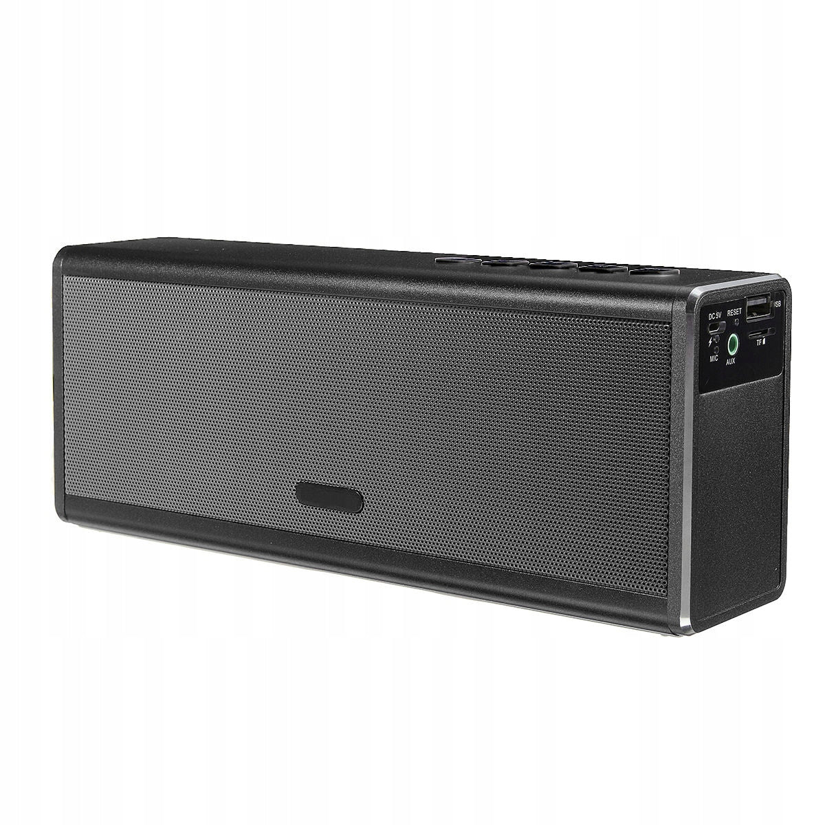 Loud Portable Bluetooth Speaker with Hands-Free Mic Black