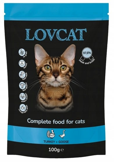 Lovcat Best Turkey & Goose sachet 100g