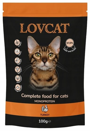 Lovcat Pure Turkey sachet 100g