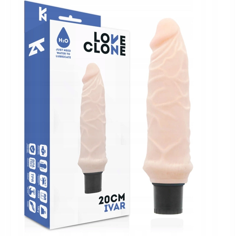 LoveClone Ivar 20 cm Self-lubricating model with adjustable vibration