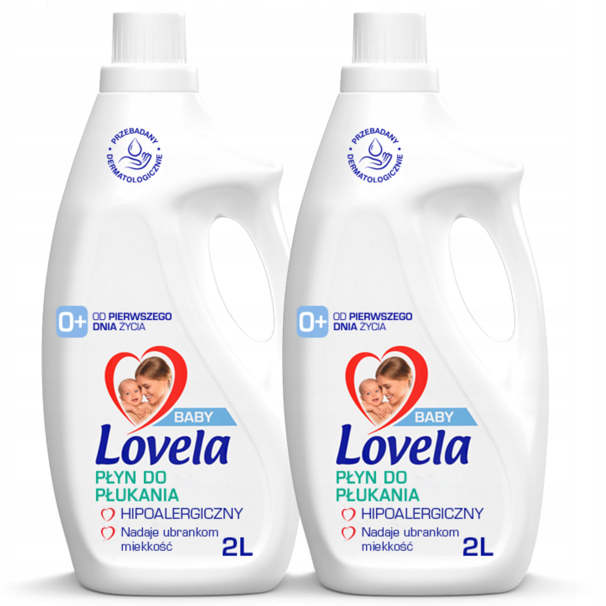Lovela Baby Hypoallergenic Fabric Rinse Liquid for Children Age 0+ 2x2L