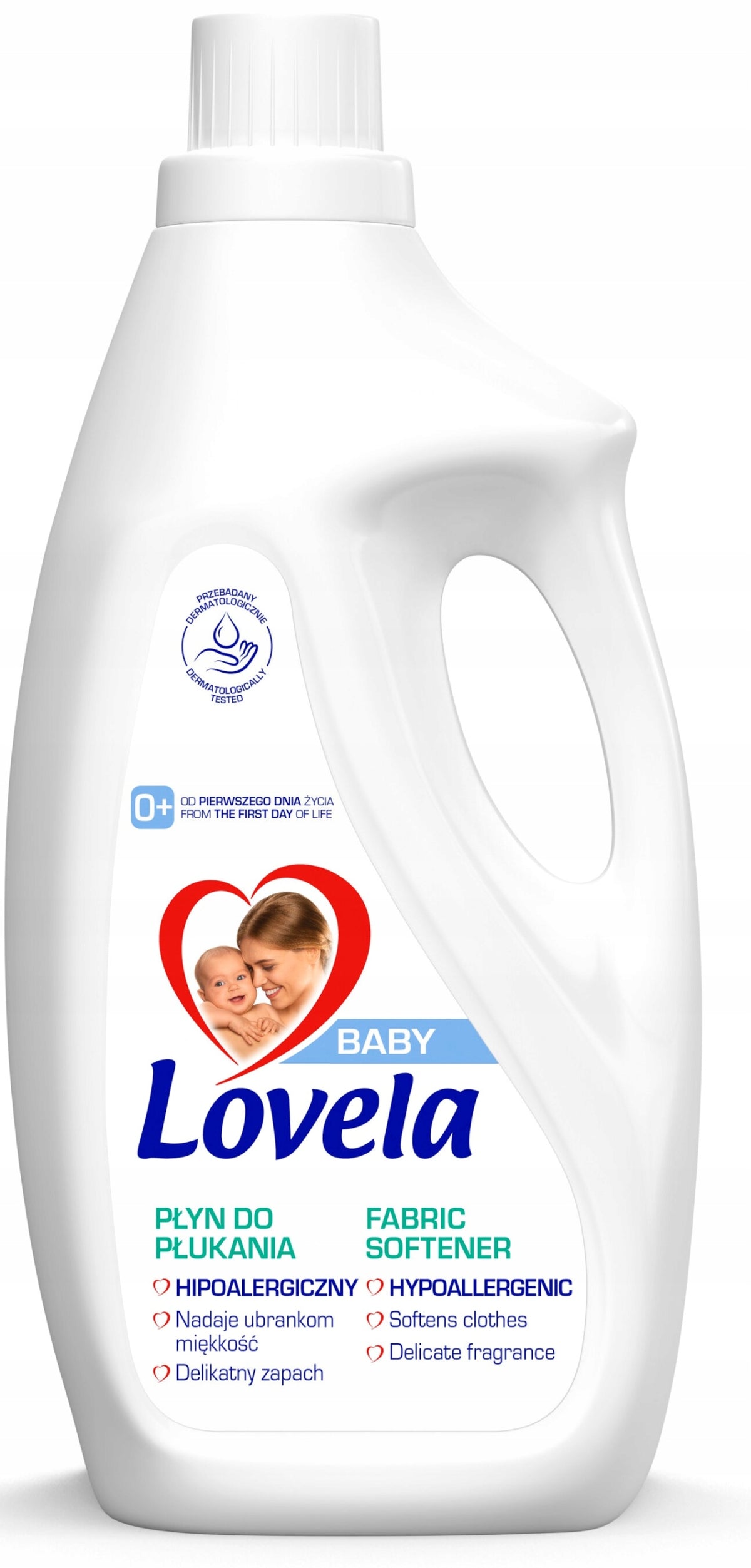Lovela Hypoallergenic Baby Clothes Rinse Liquid Softening Packaging status original