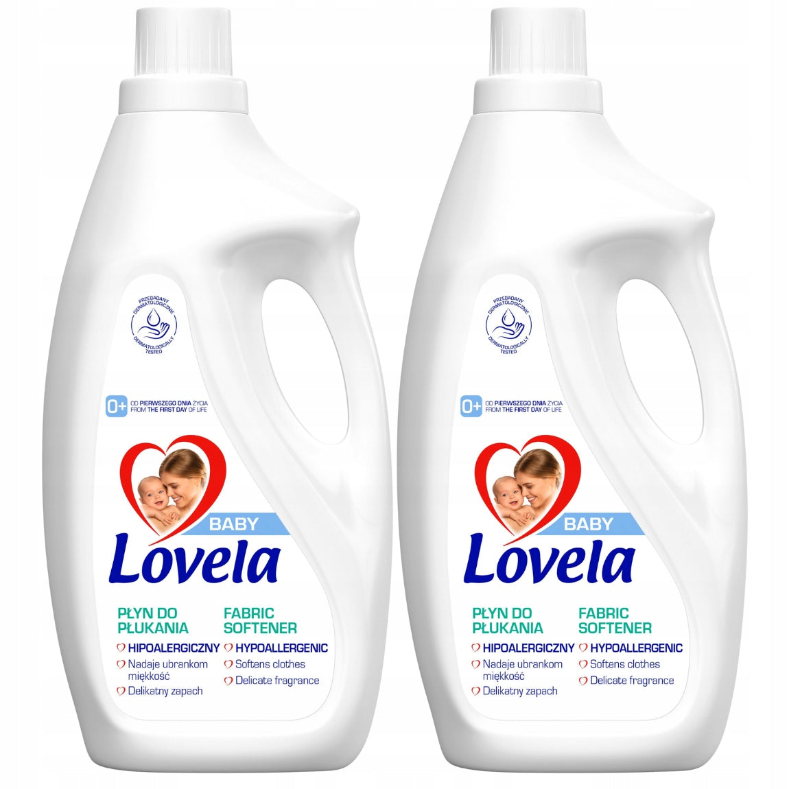 Lovela Hypoallergenic Baby Clothes Rinse Liquid Softening