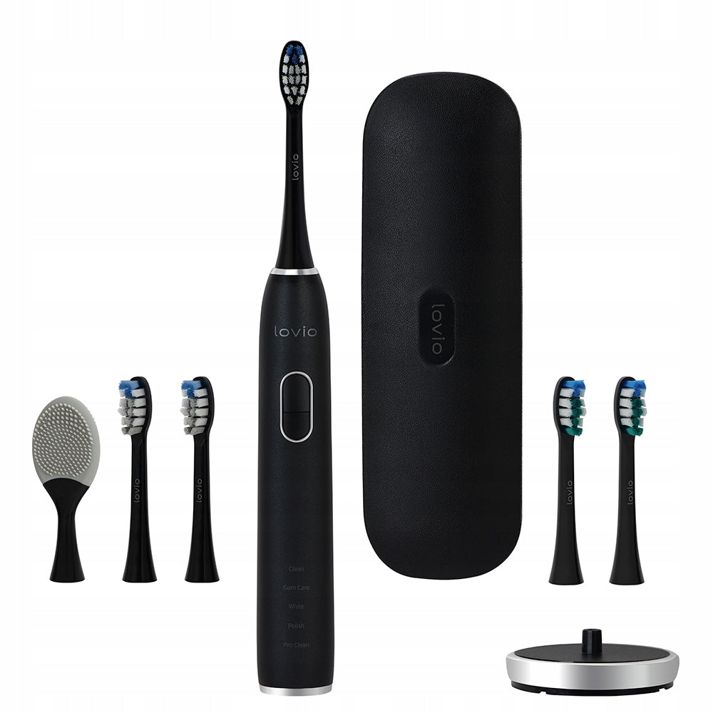 Lovio SonicProtect PRO electric sonic toothbrush black