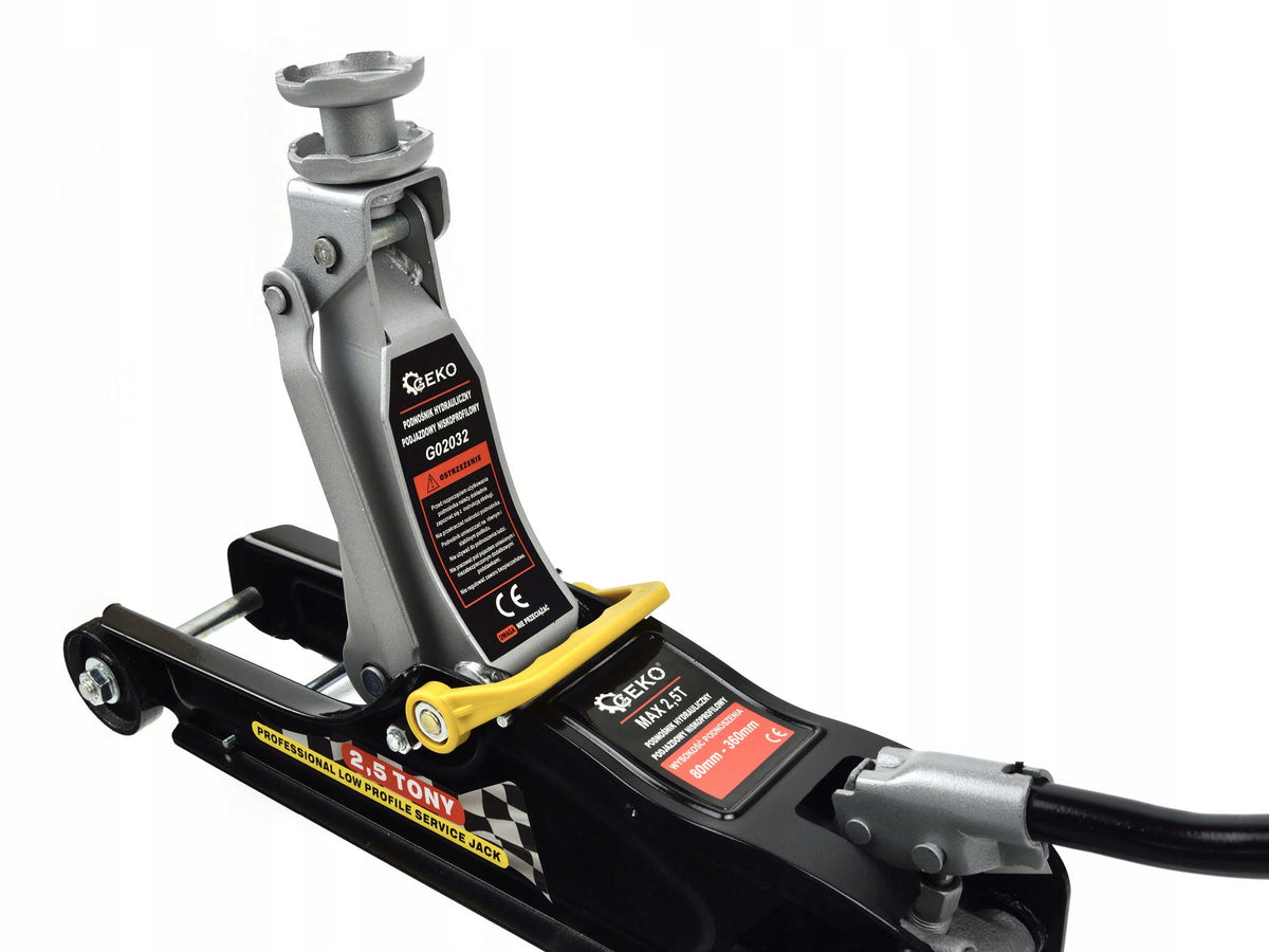 Low Profile Hydraulic Lift 2,5T FROG 80-360mm Safe Solid Product weight with unit packaging 12.2 kg