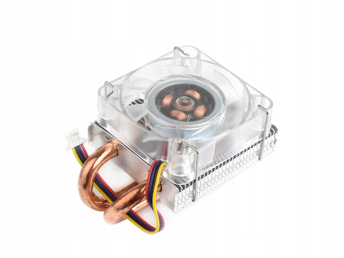 Low-Profile ICE Tower CPU - cooling for Raspberry Pi 5 - Waveshare 27034