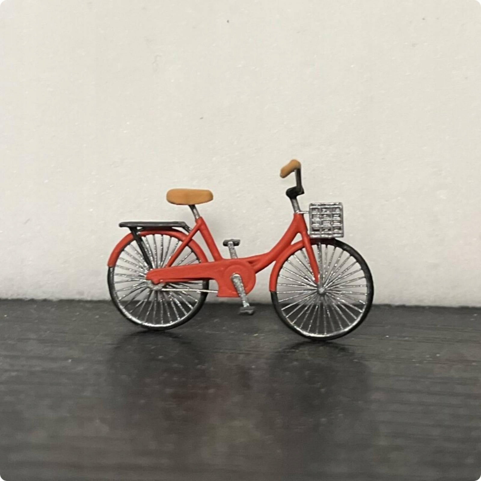 Low Step Cycle Model Detailed 1/64 Scale Cycle Realistic Miniature Green Brand no brand