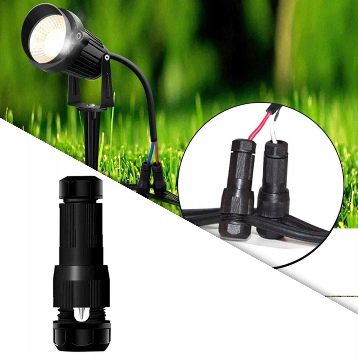Low Voltage Connectors Accessory Replaces Cable Connector for Lawn Driveway Manufacturer code 04560041157