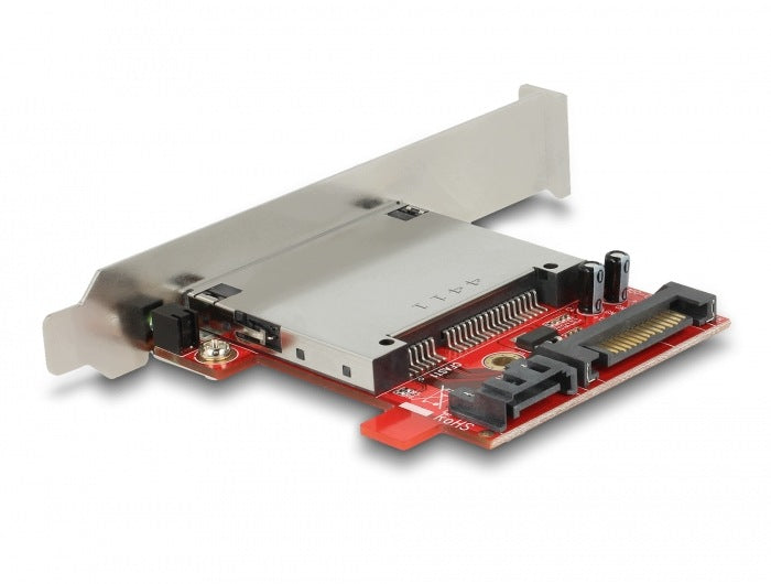 Low profile SATA card reader for CFast Delock 91495 cards Packaging status original