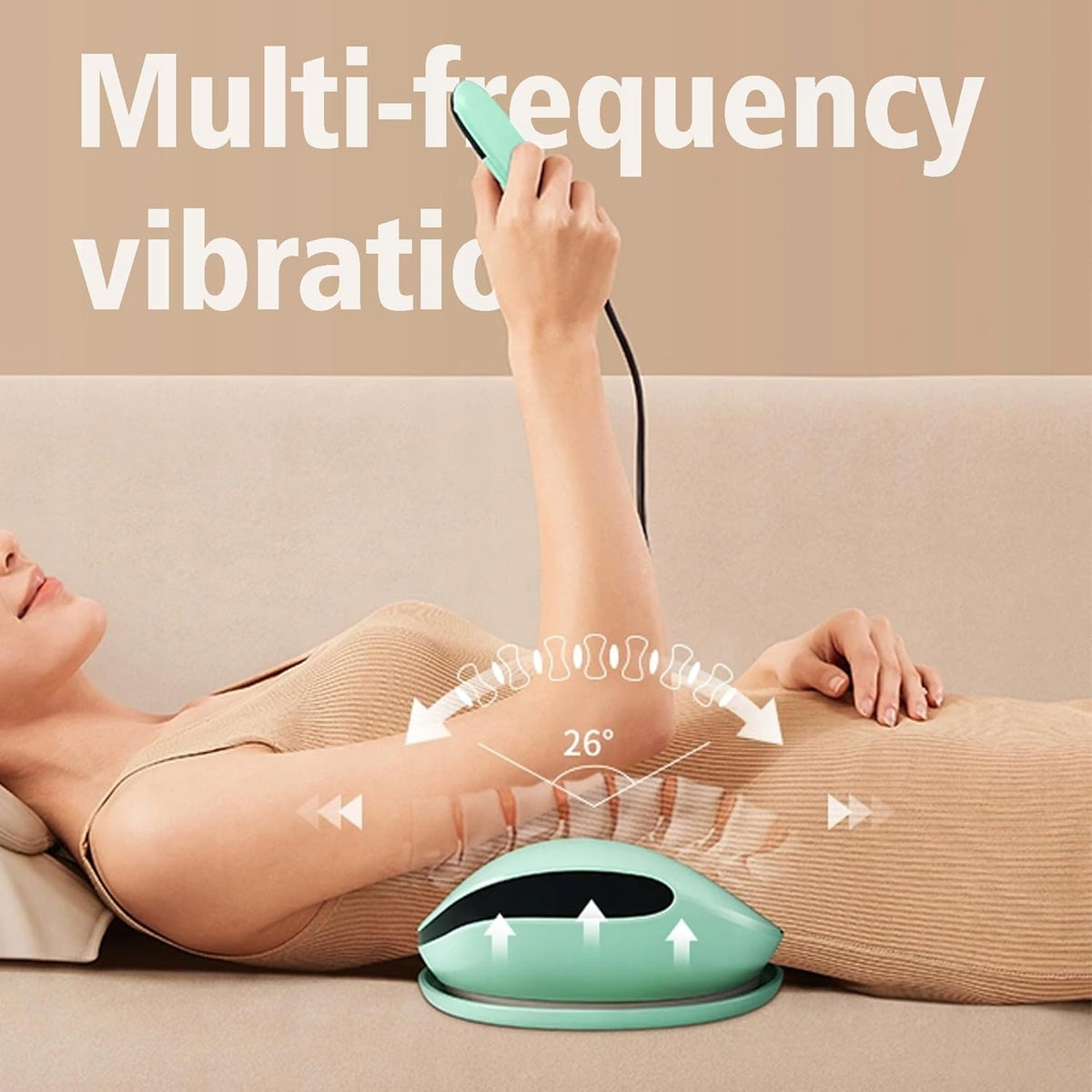 Lower Back Massager, Multifunctional Electric Waist Massager Packaging status original