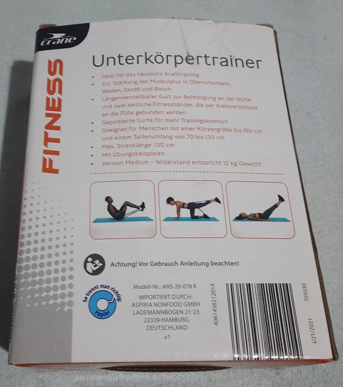 Lower Body Trainer Device Color multicolor