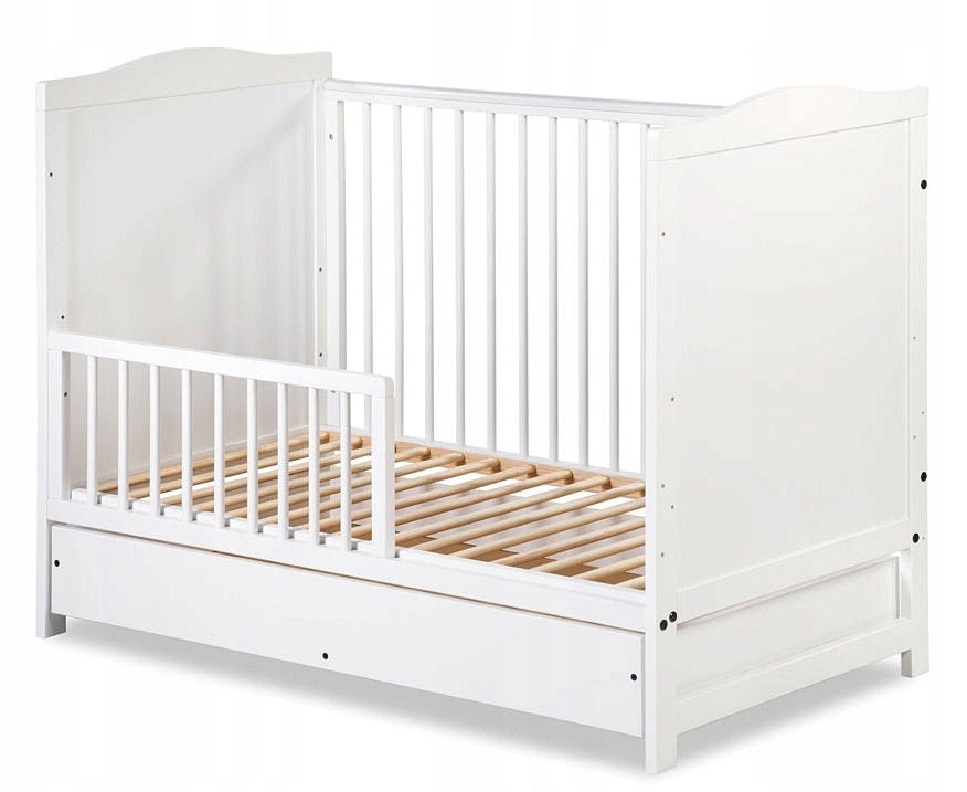 Babybett Felix 120x60 cm, weiß 