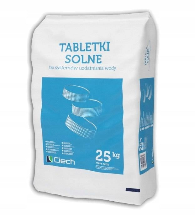 Lozenge salt bag 25 kg TAB-SOL tablets for water treatment softeners