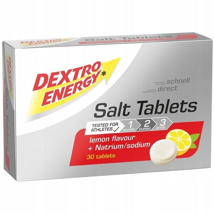 Lozenges glucose salt electrolytes Dextro Energy Salt Tablets 30 pieces Expiration date at least six months from the date of purchase