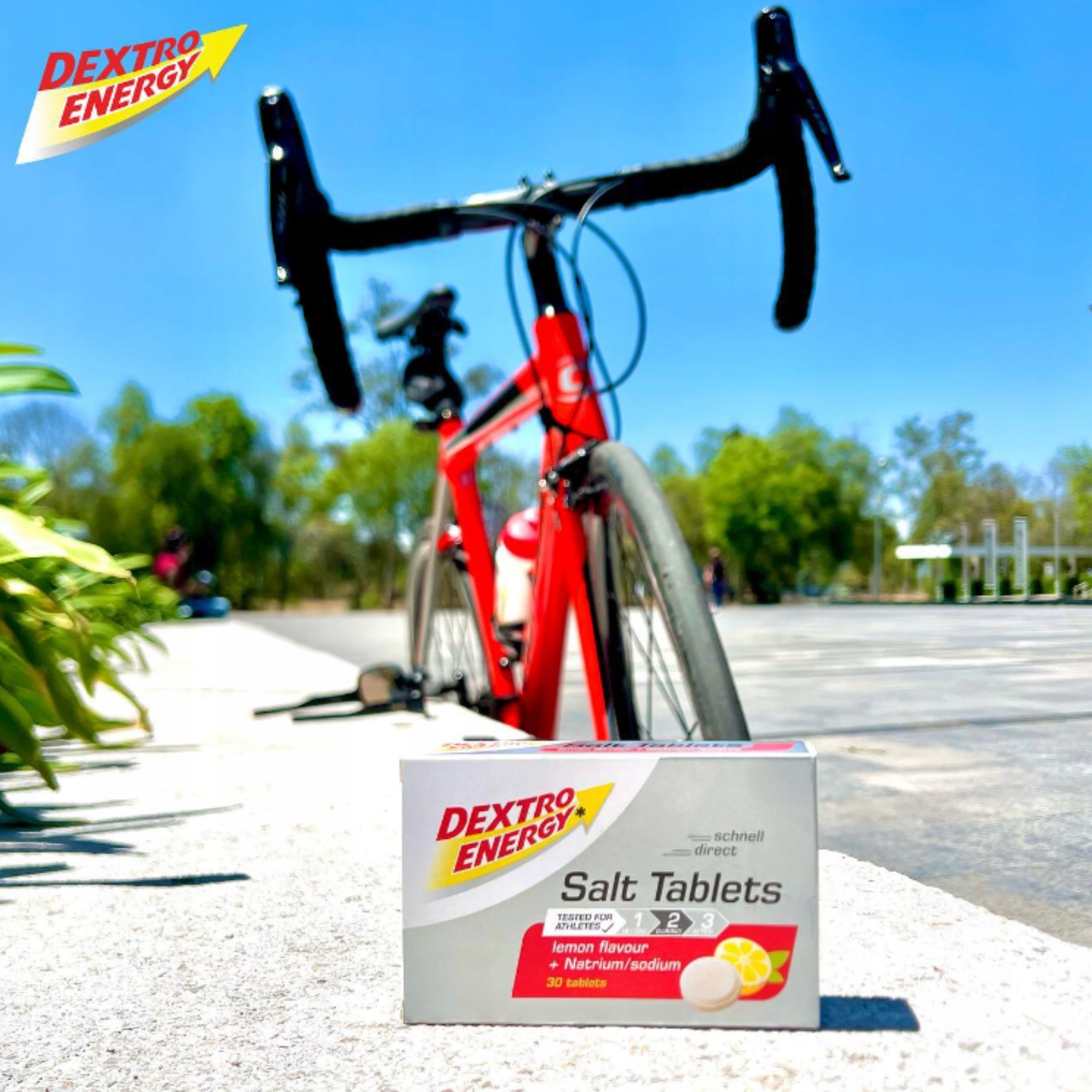 Lozenges glucose salt electrolytes Dextro Energy Salt Tablets 30 pieces Manufacturer code DE22
