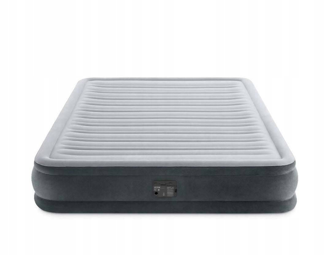 Aufblasbare Matratze Intex Dura-Beam Comfort-Plush Queen 203x152x33 cm, mit integrierter Pumpe 