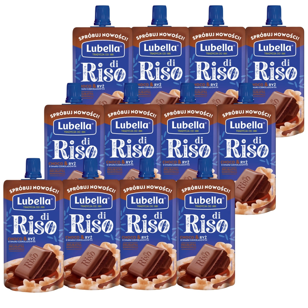 Lubella Di Riso Choco Snack & Rice 100 g x 12 pieces Manufacturer code 5900049827437
