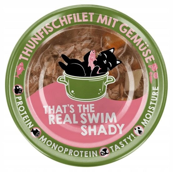 Lucky Lou Extrafood Tuna and Vegetables in Broth Can 70g Cat Fillets EAN (GTIN) 4262437742441