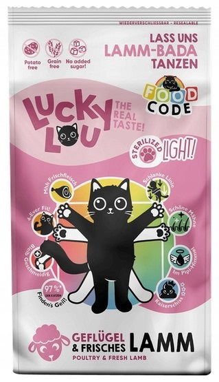Lucky Lou Food Code Lifestage Light Poultry & Lamb 340g