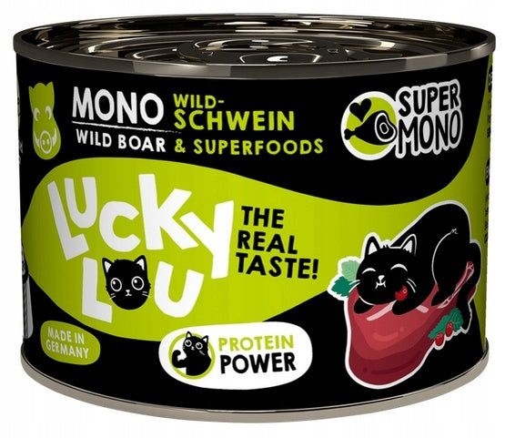 Lucky Lou SuperMono Boar Can 200g