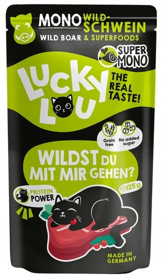 Lucky Lou SuperMono Boar sachet 125g Brand Lucky Lou
