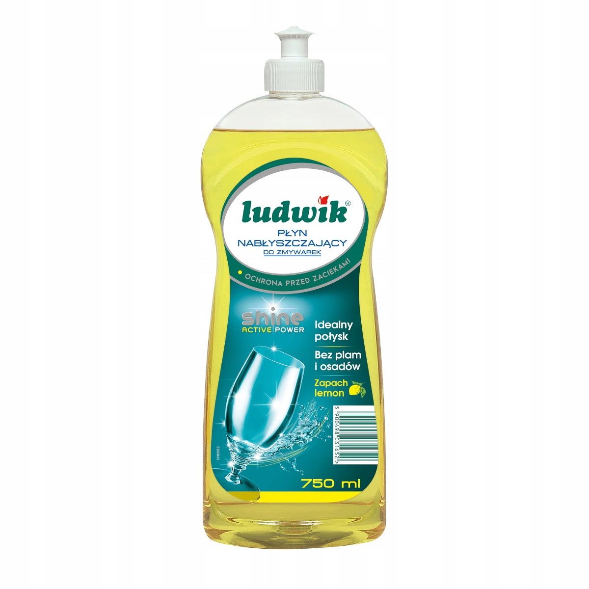 Ludwik Lemon Dishwasher Polishing Liquid, 750 ml