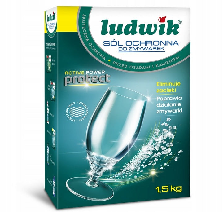 Ludwik Protective salt for dishwashers Carton 1,5kg