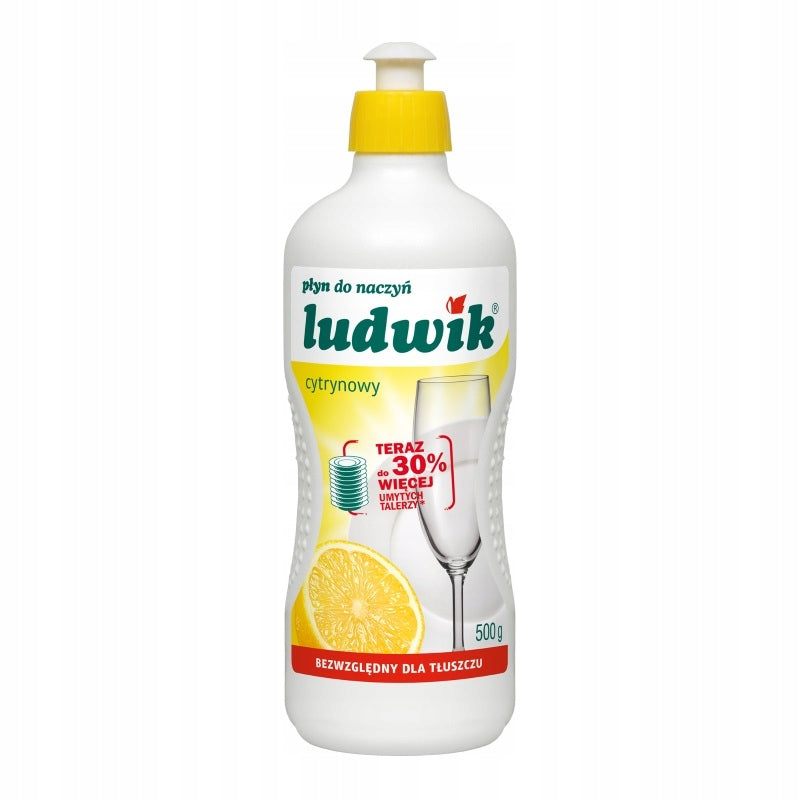 Ludwik dishwashing liquid 450g lemon Brand Ludwik