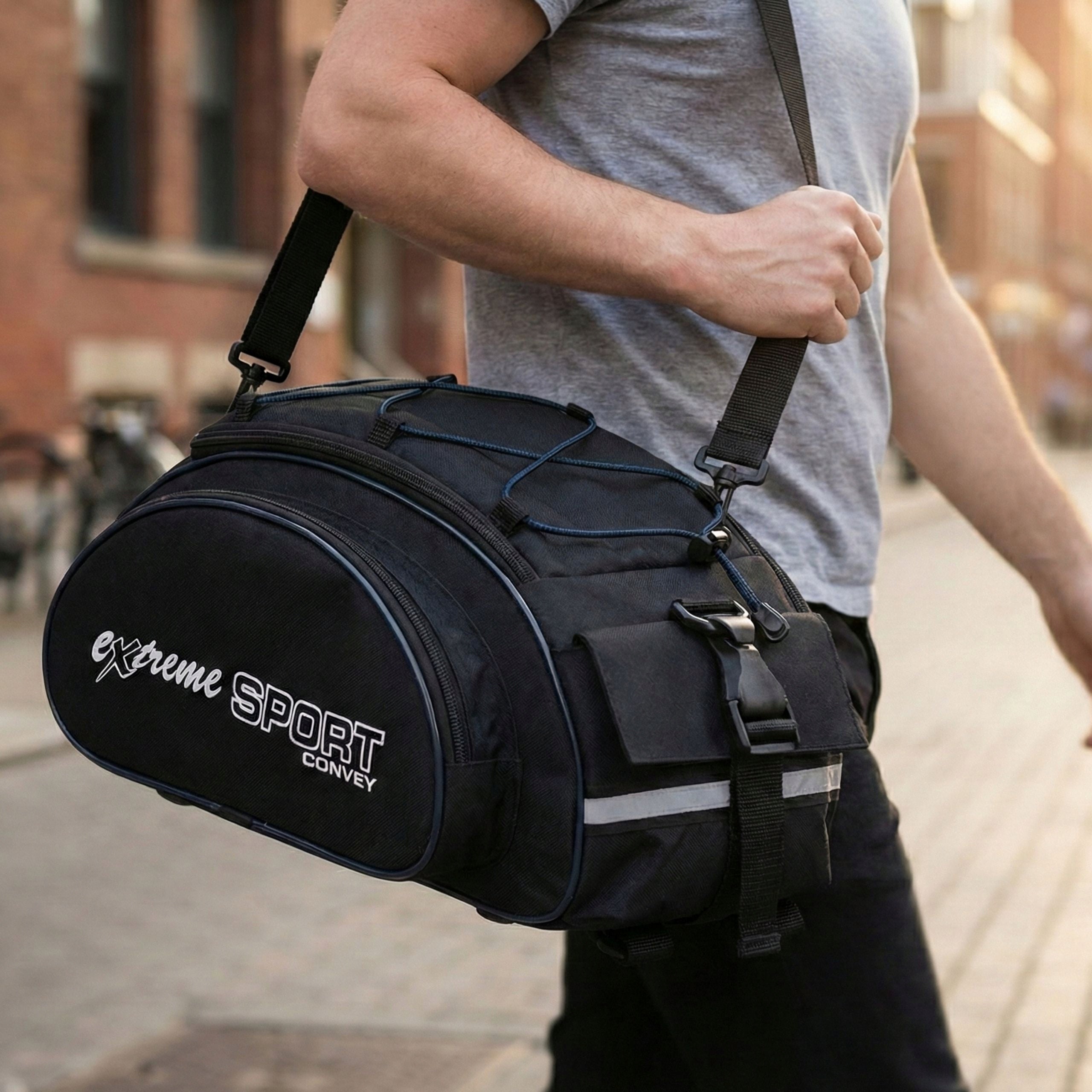Luggage pouch Backpack Bicycle bag waterproof Polish Product Convey Manufacturer code SAKWA ROWEROWA CONVEY róż z
