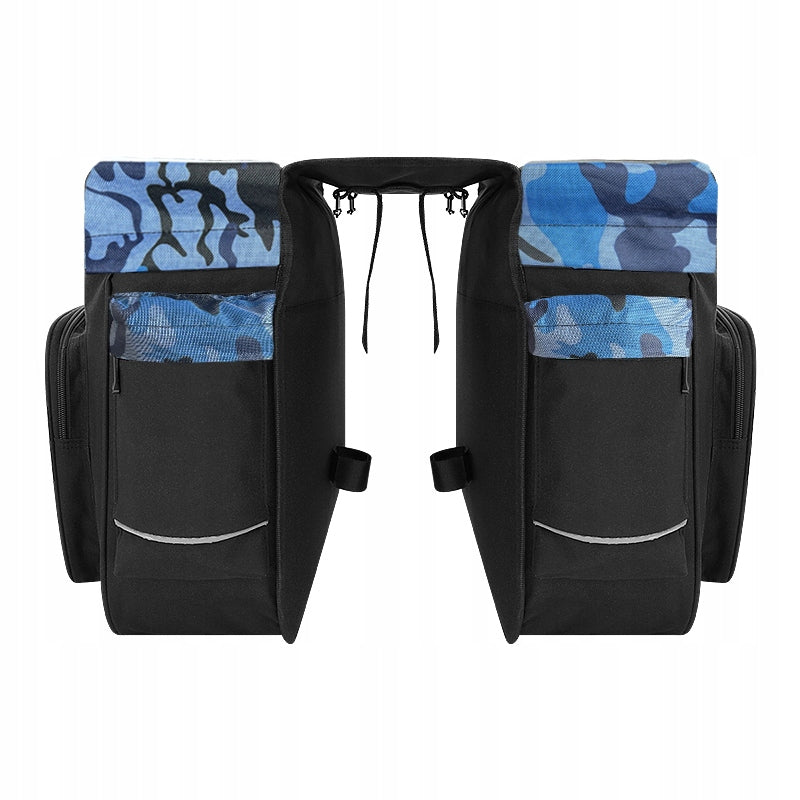Luggage pouch Bike bag 30L two-chamber stiffened reflectors Manufacturer code 14154-F