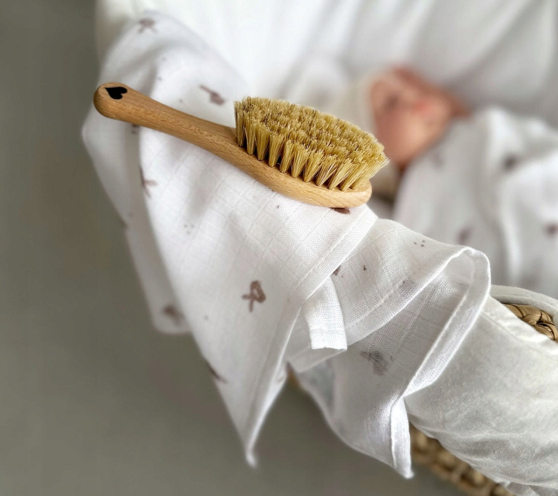 LullaLove - Muslin diaper/baby washcloth, bamboo - bunnies Brand Lullalove