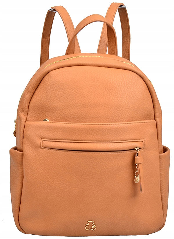 Lulu Castagnette city backpack brown Manufacturer code VICTORINNE