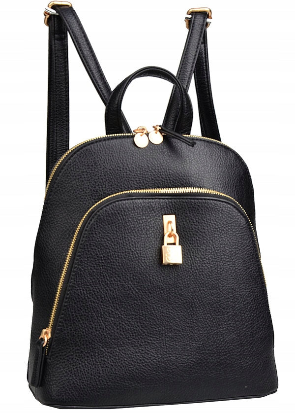LuluCastagnette Stylish Backpack Women's Pockets Braces MISIO