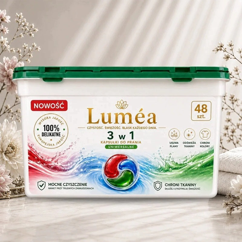 Luméa 3in1 – Universal washing capsules 48 pcs. Packaging status original