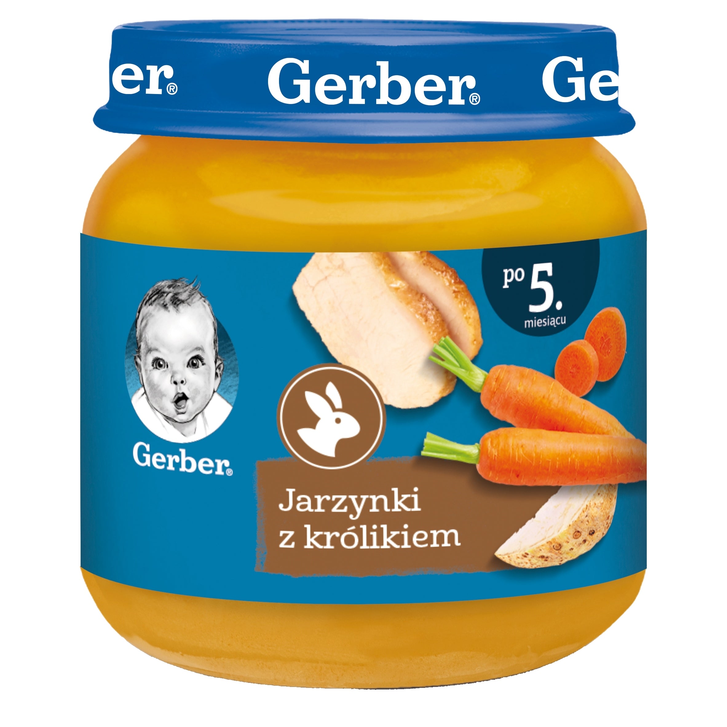Lunch Gerber Rabbit Vegetables for Children 125g