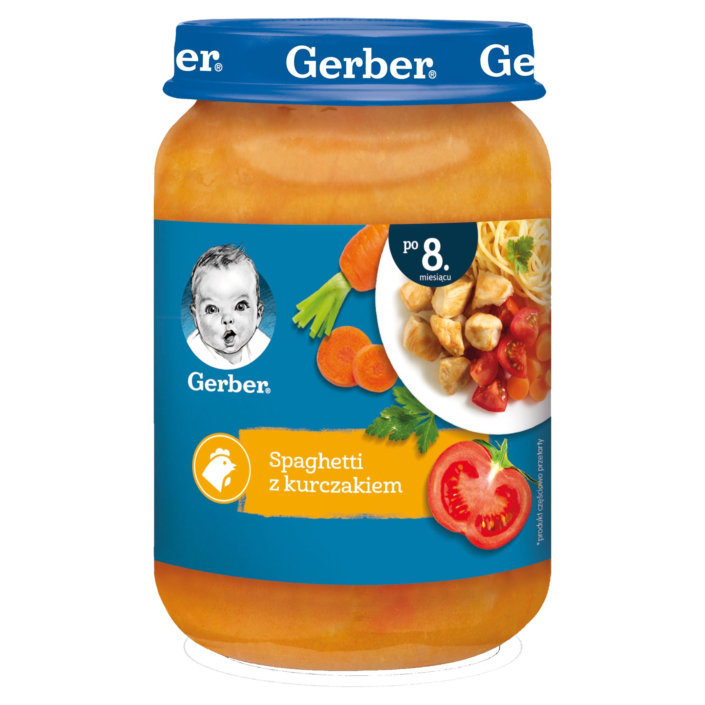 Lunch Gerber Spaghetti with chicken for babies after 8 months 190 g