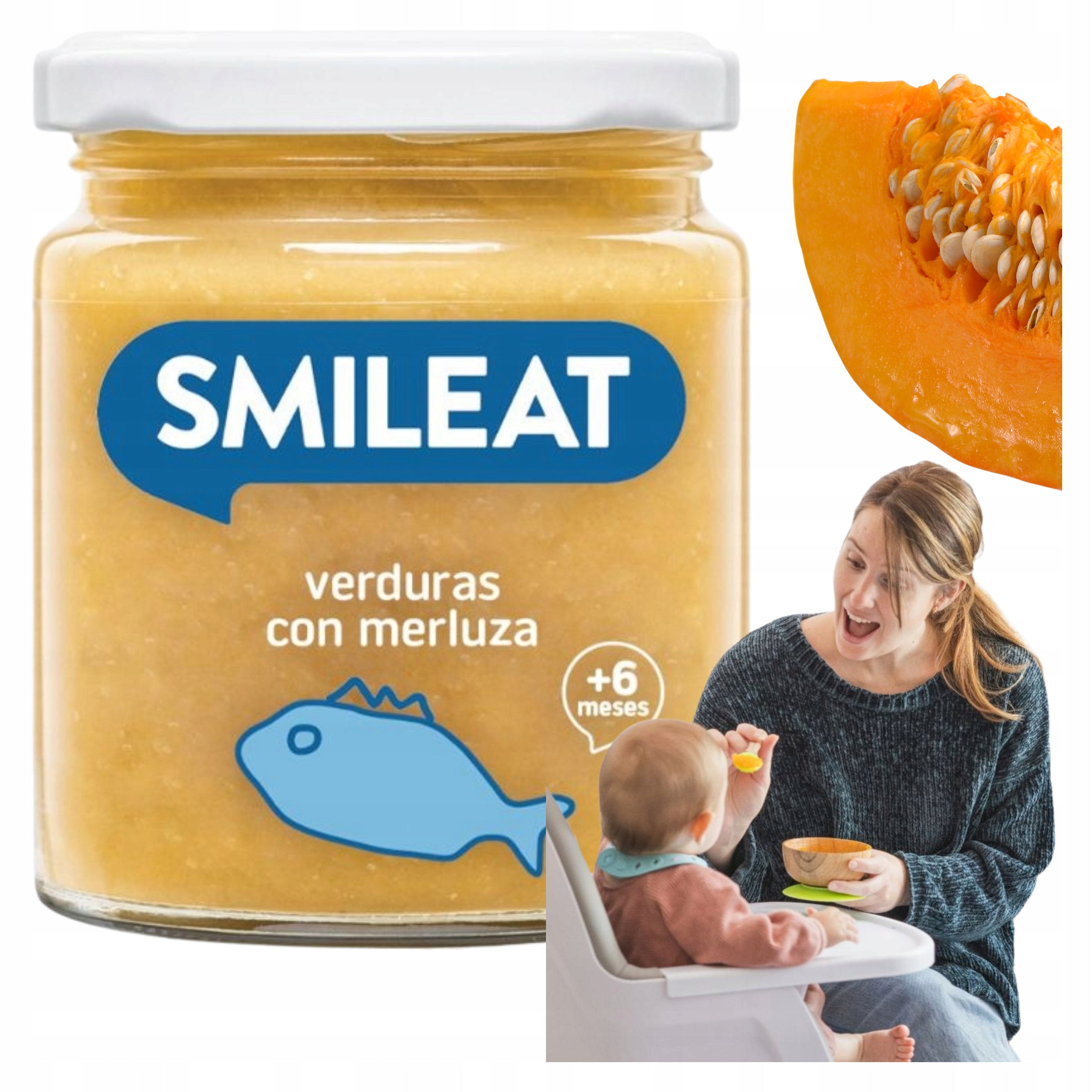 Lunch In A Jar Smileat Bio hake With Vegetables For Babies 6M 230G